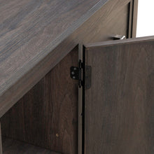 Modern Edge - Dresser & Mirror - Brown