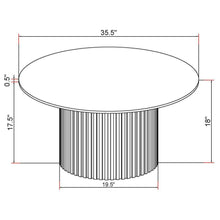 Rowena - Round Sintered Stone Table