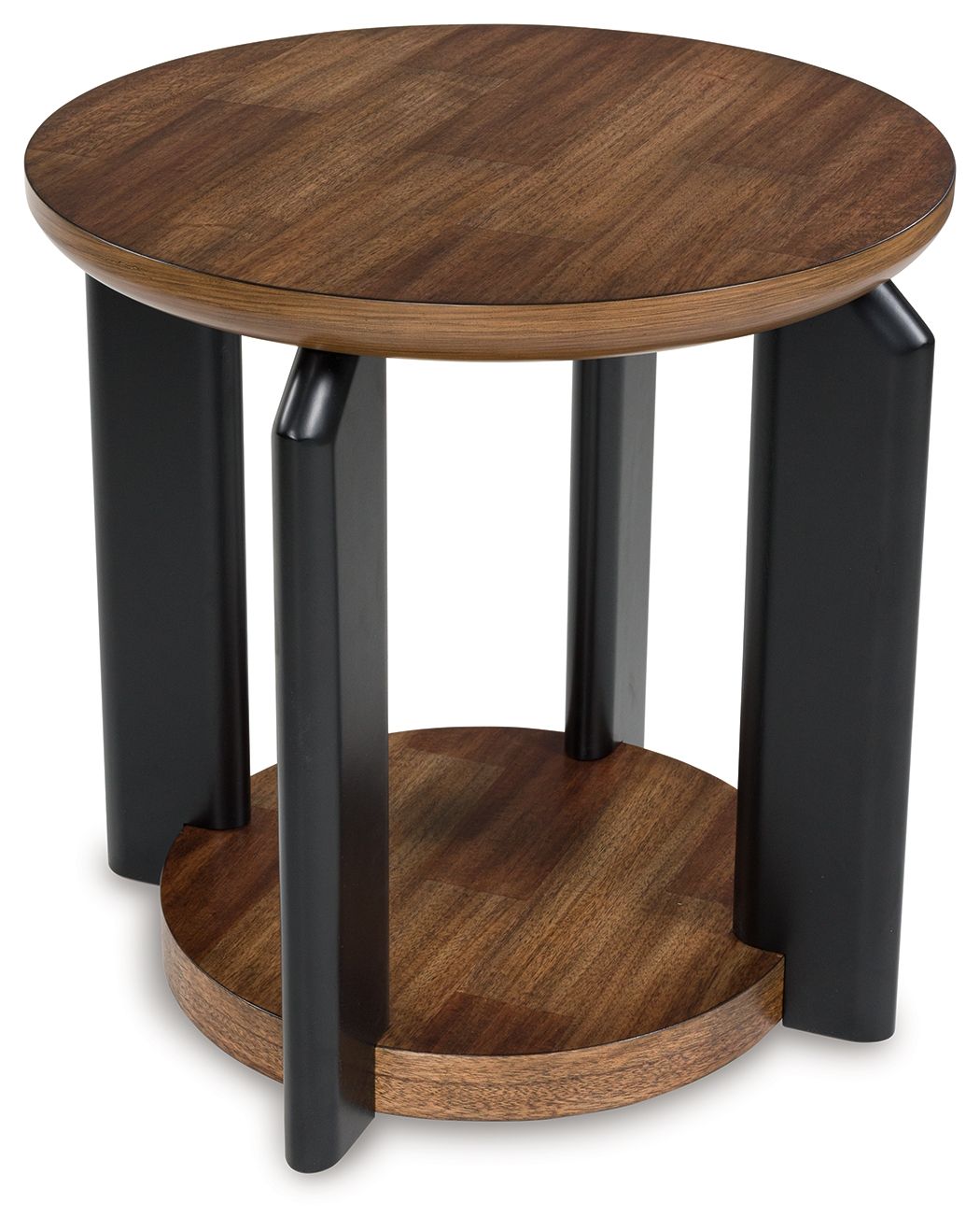 Kraeburn End Table - Brown/Black Kraeburn End Table - Brown/Black