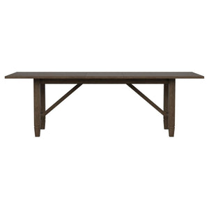 Matisse - Rectangular Wood Dining Table - Dark Brown