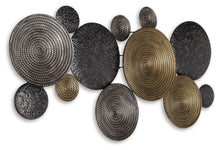 Emsley - Wall Decor - Metallic / Black / Gray