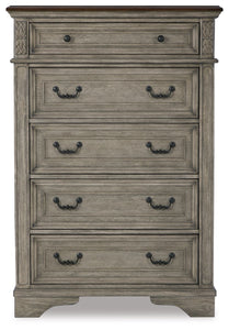 Lodenbay - Antique Gray - Five Drawer Chest
