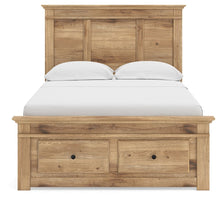Makidern - Panel Storage Bed With Storage Footboard