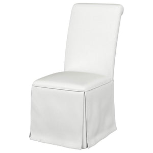 Shawna - Upholstered Skirted Dining Chair (Set of 2)