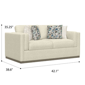Cecily - Loveseat - Cameo Cream