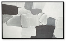 Adilson - White / Gray / Black - Wall Art