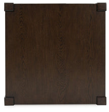 Breckington - Square End Table - Dark Brown
