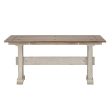 Farmhouse Reimagined - Flip Lid Sofa Table - White
