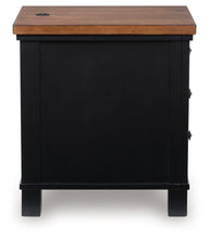 Wildenauer - Chair Side End Table - Brown / Black