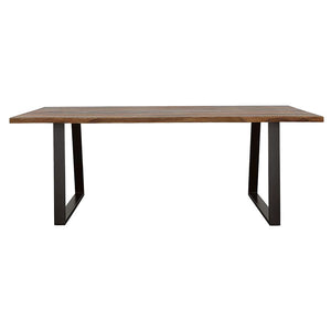 Ditman - Live Edge Dining Table - Gray Sheesham
