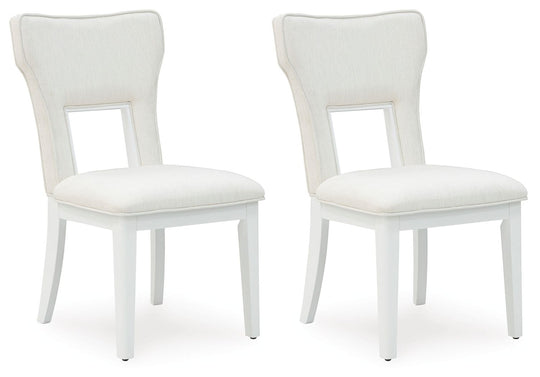 Chalanna - Dining Upholstered Side Chair (Set of 2) - White