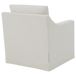 Winter - Upholstered Sloped Arm Accent Swivel Chair