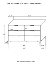 Kendall - 6-Drawer Dresser