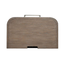 South Bend - Open Nightstand With Charging Station - Brown