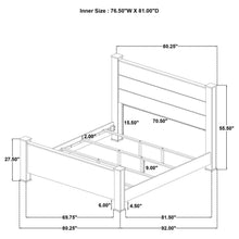 Oakglen - Panel Bed