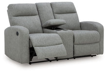 Gauntlet - Sterling - Double Recline Loveseat With Console