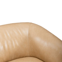 Donovan - Upholstered Swivel Accent Chair - Tan