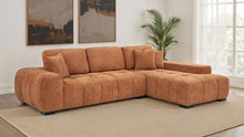 Octavia - Fabric Upholstered Sectional Chaise Sofa