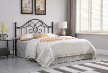 Bailey - Metal Queen Or Full Open Frame Headboard - Black