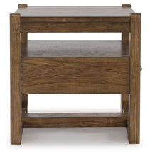 Cabalynn - Square End Table - Light Brown