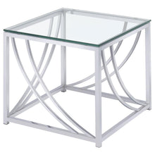 Lille - Glass Top Entryway Sofa Console Table Accents