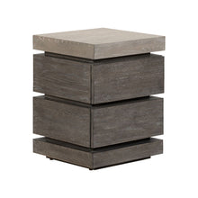 Piedmont - Chairside Table - Charcoal / Ash