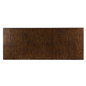 Armand - Trestle Table - Dark Brown