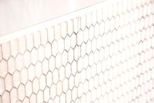 Gambon - 2 Door Wood Honeycomb Pattern Accent Cabinet - White