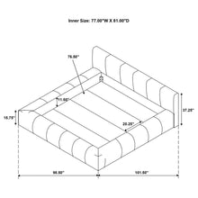 Wilshire - Upholstered Platform Bed