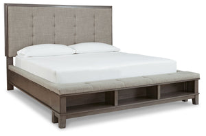 Hallanden - Panel Bed With Storage