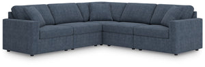 Modmax - Ink - 5-Piece Sectional - Fabric