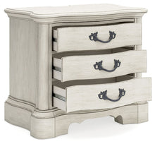 Arlendyne - Three Drawer Night Stand - Antique White