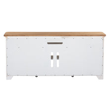 Farmhouse Reimagined - Entertainment TV Stand - White