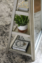 Evesen - Champagne - Floor Standing Mirror With Storage