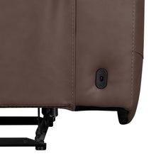 Beckham - Loveseat With Console P2 & ZG - Brown