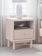 Wistenpine - Blush - One Drawer Night Stand