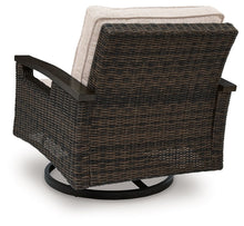 Monterey Point - Swivel Lounge Chair (Set of 2) - Dark Brown