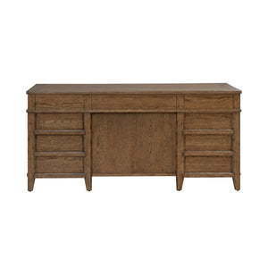 Carolina Park - Jr Executive Desk - Brown