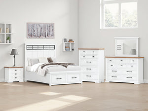 Ashbryn - Panel Storage Bed
