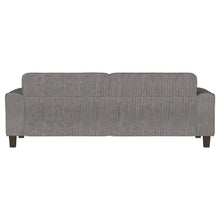 Deerhurst - Upholstered Track Arm Tufted Sofa - Charcoal