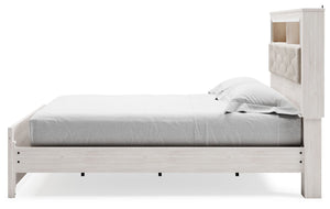 Altyra - White - King Bookcase Panel Bed