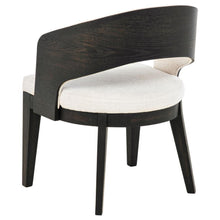 Leandro - 7 Piece Round Dining Table Set - Burnished Black
