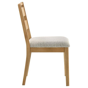 Duncan - Ladder Back Dining Side Chair (Set of 2) - Washed Oak
