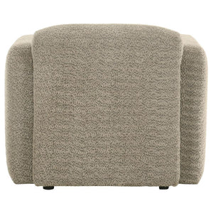 Dorset - Fabric Upholstered Round Track Arm Accent Chair