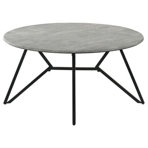 Hadi - Round Smarttop Coffee Table Set