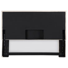 Izzy - Upholstered Queen Or Full Panel Headboard - Sand