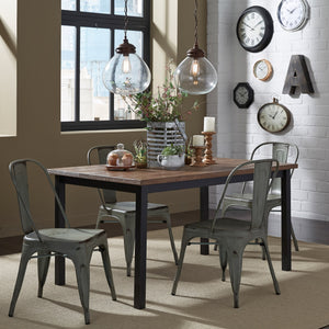 Vintage Series - Bow Back Side Chair - Green