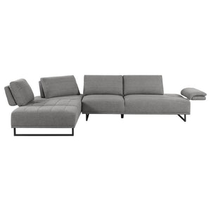 Arden - 2 Piece Adjustable Back Sectional - Taupe