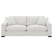 Ashlyn - Fabric Upholstered Track Arm Sofa - Sand