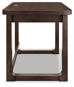 Breckington - Dark Brown - Home Office Desk